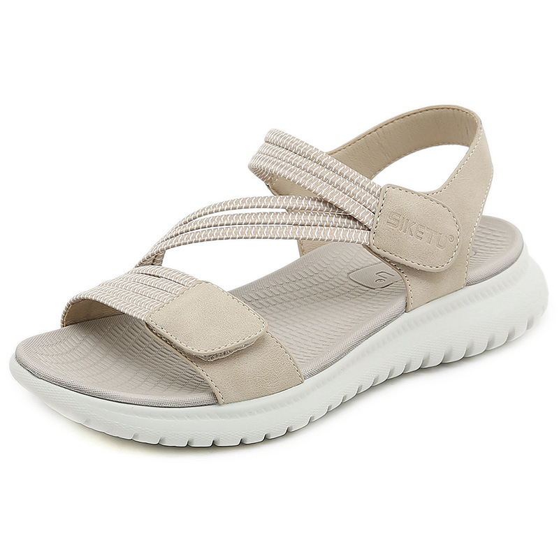 Lightweight Sporty-style Comfortable Elastic-band Plus-size Sandals 4