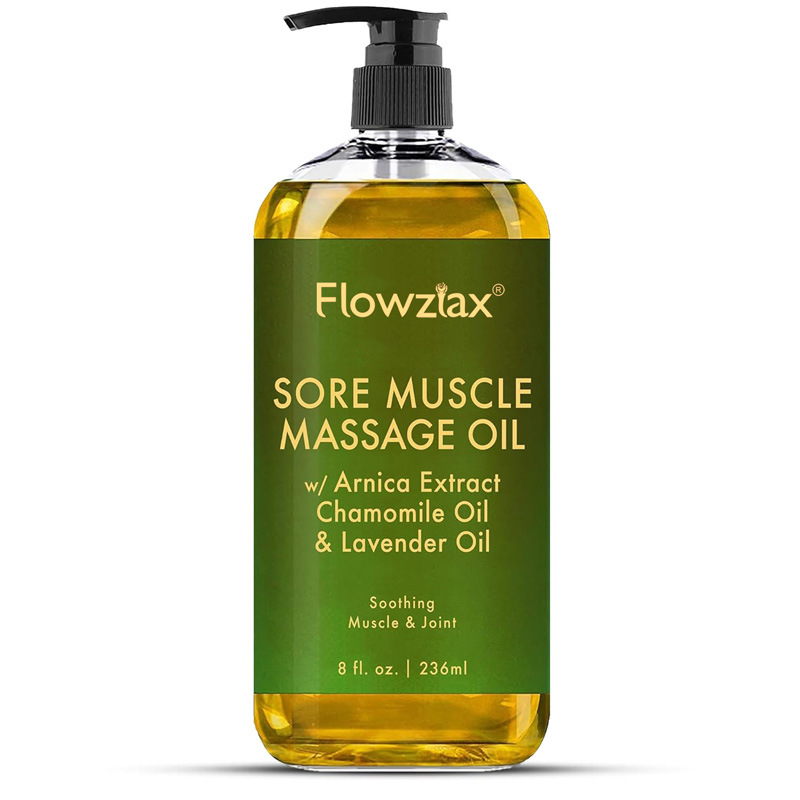 Soothing And Moisturizing Body Massage Oil