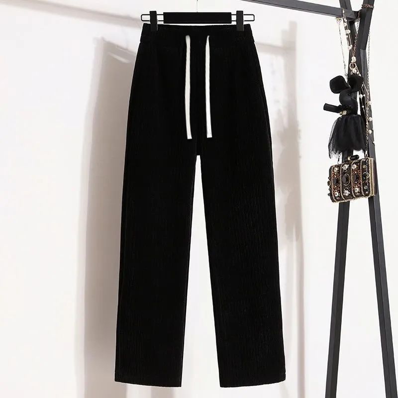Fashionable High-looking Wide-leg Pants For Women - Image 9