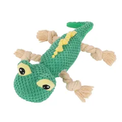 Dog Sound Toy Bite-resistant Molar Pet Alone Relieving Stuffy Training Small Puppy Golden Retriever Supplies - Lizard Plush Toy - View 1