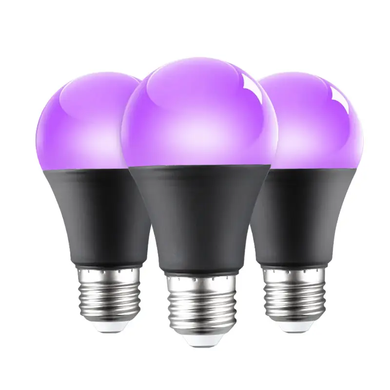 A19 Purple Light Bulb Led Energy Saving Super Bright