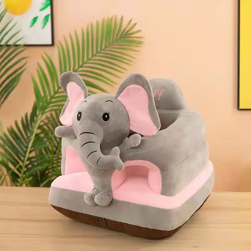 Gray Elephant Sitting