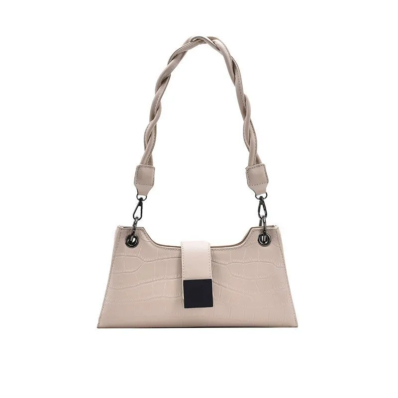 High-Grade One-shoulder Underarm Bag For Women - Beige