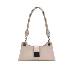 High-Grade One-shoulder Underarm Bag For Women - Beige - View 1