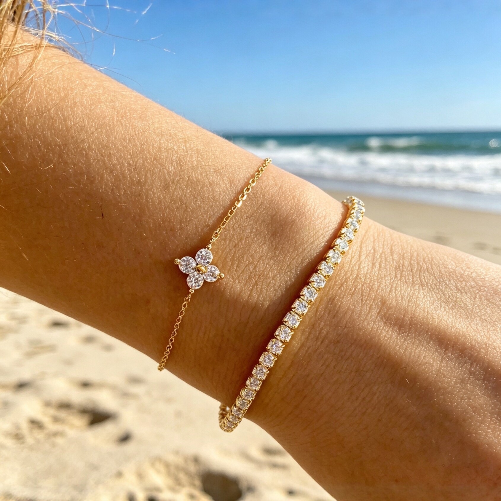 Light Luxury Double-Layer Bracelet For Women