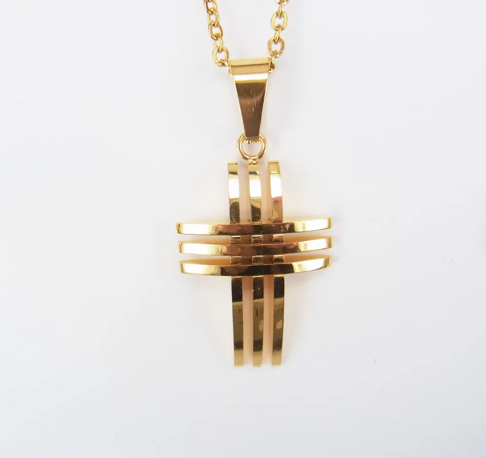 Hollow Cross Punk Personality Men's Jewelry Fashion Trendy