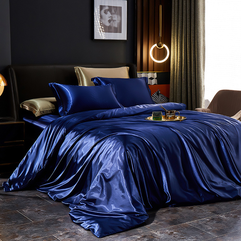 Silk Satin Duvet Cover Set, picture 10 of 12