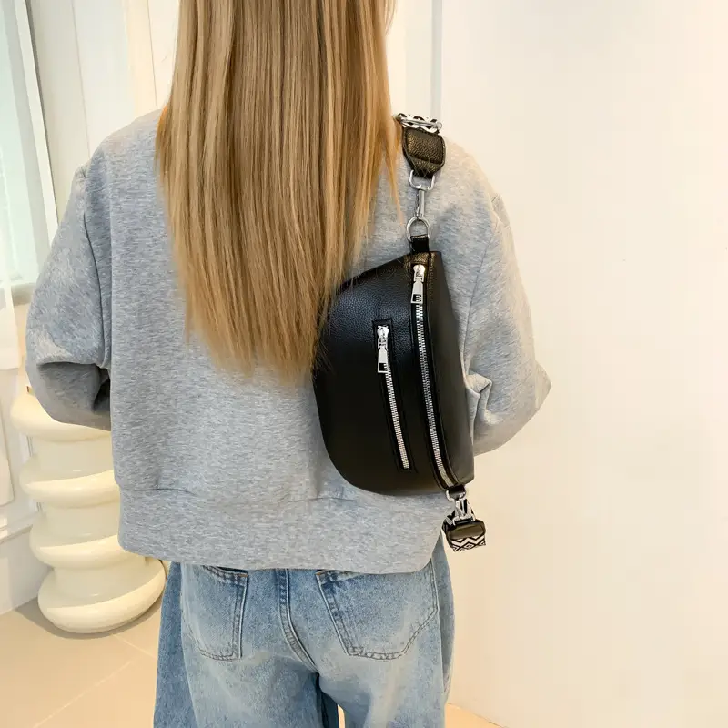 Soft Leather Shoulder Crossbody Bag