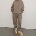 Khaki Suit Thickened
