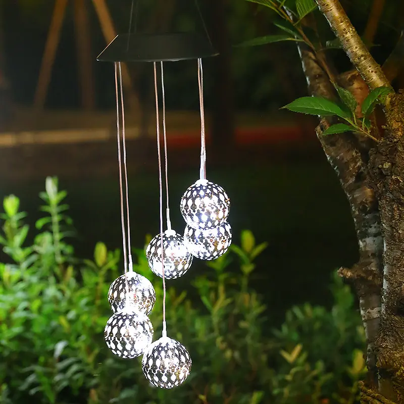 Solar-Powered Outdoor Waterproof Wind Chime Light