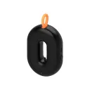 Black Orange Silicone Ring