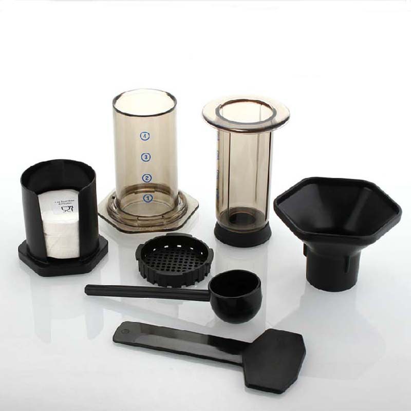 Coffee machine manual french press (brown)
