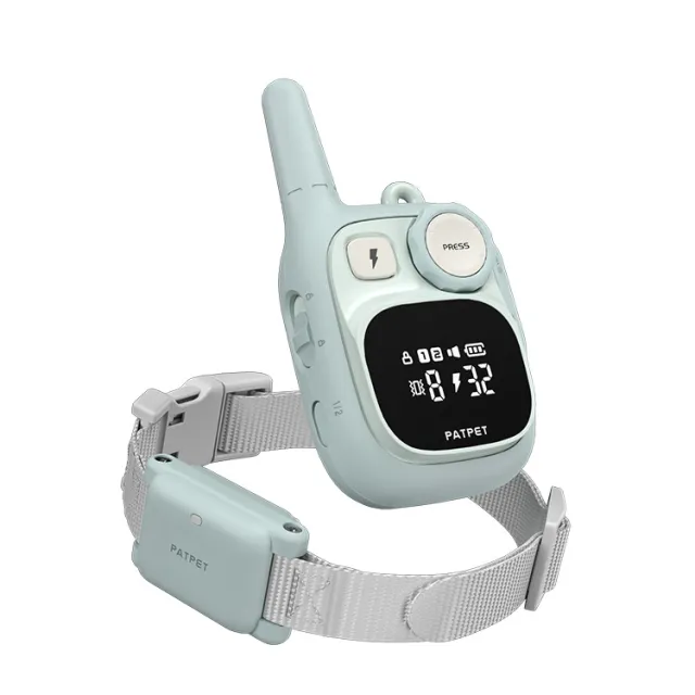 Prevent Dog Barking Bark Stopper Remote Control Training Shock Collar Light Blue - Shop at LoveMi