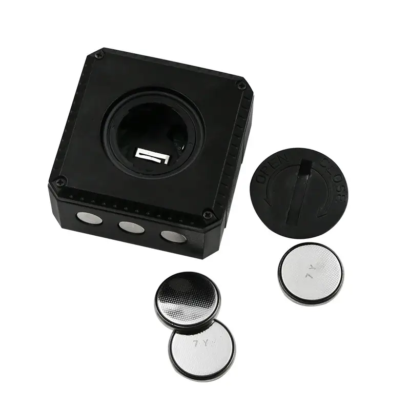 Multi-Angle Flip Magnetic Adsorption Blue Digital Inclinometer