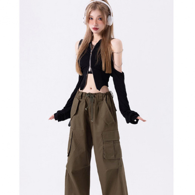 Off the shoulder Design Sense Niche Unique Chic Top Black - Shop at LoveMi