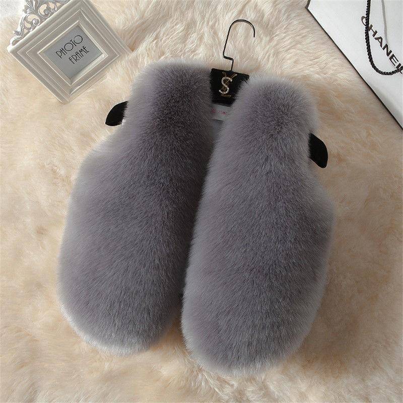 Baby Vest Children's Fur Vest Autumn And Winter Fur Waistcoat