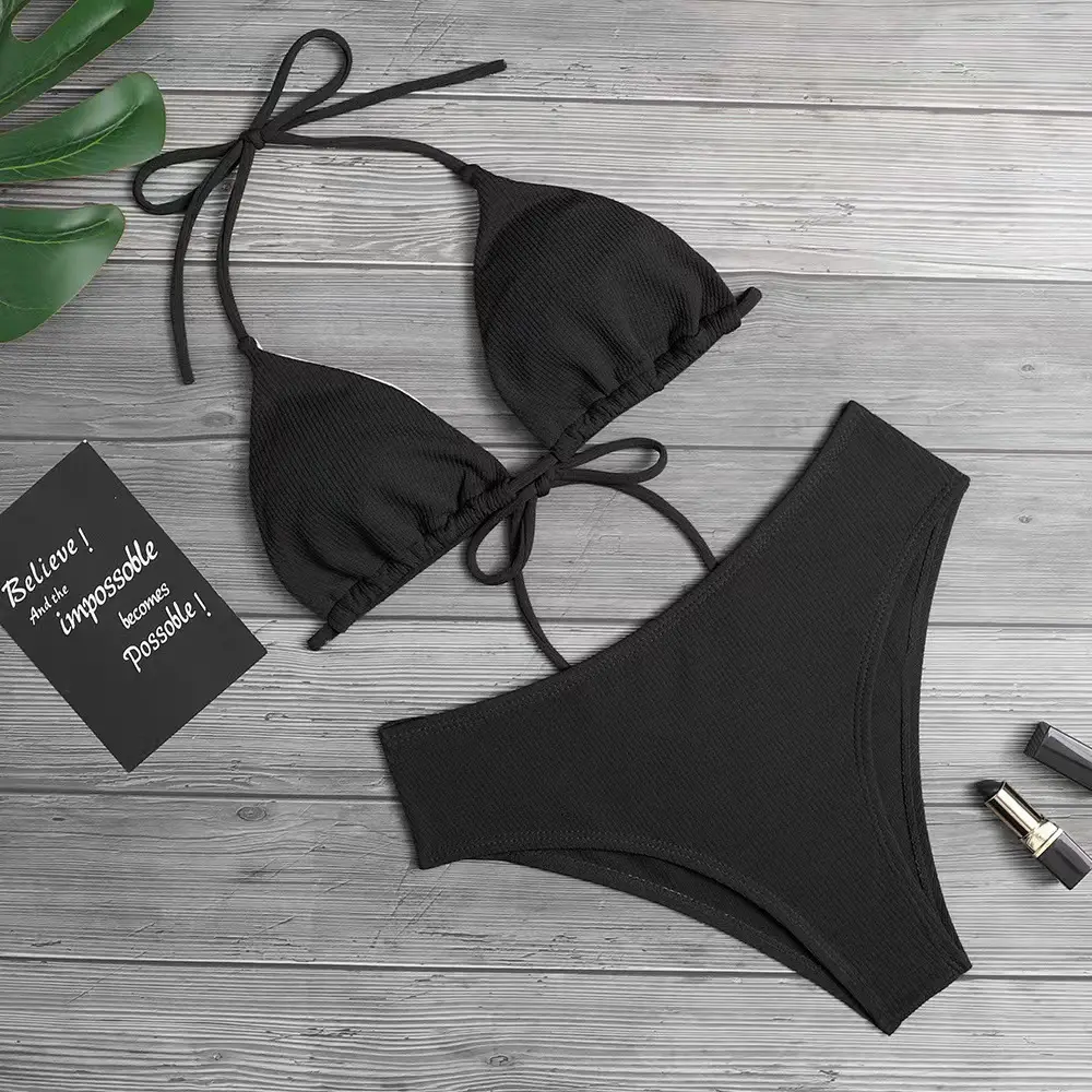 Sexy High-waisted Two-piece Bikini