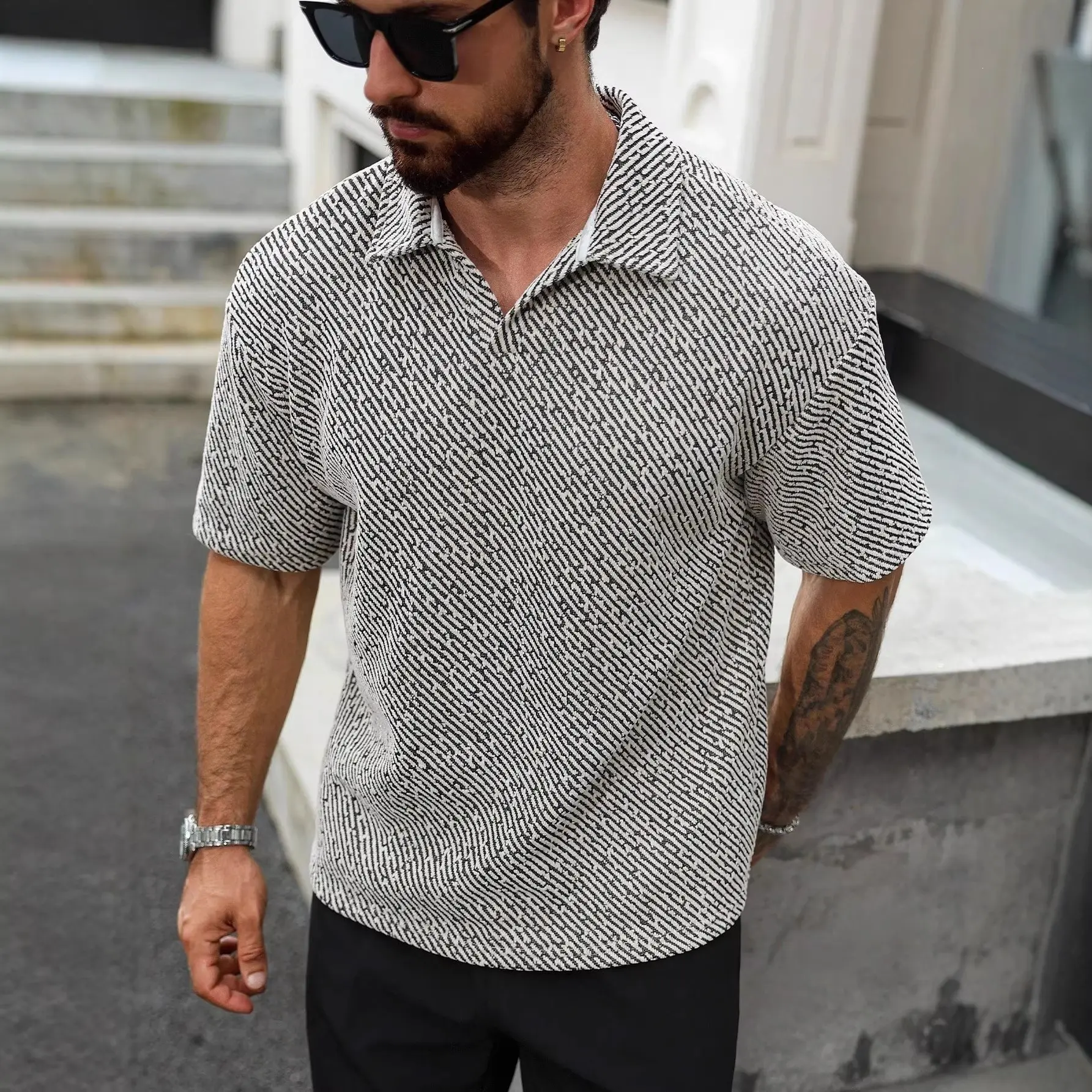 Casual Sports Thin Polo Shirt