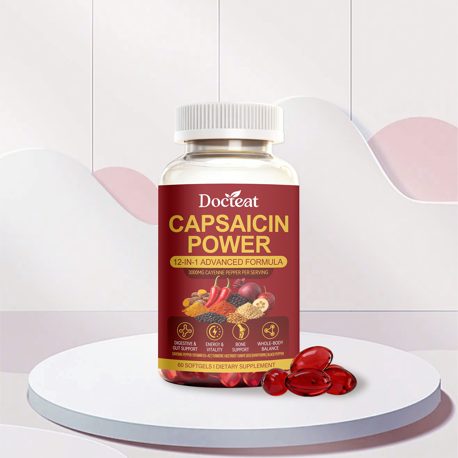 12-in-1 Chili Softgels