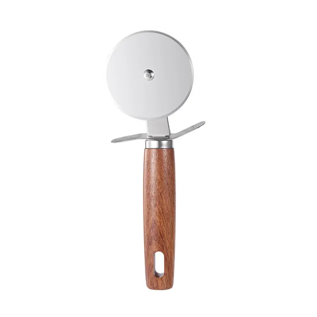 Kitchen Gadget Set Rosewood Bottle Opener Egg Beater Peeler Pizza Shovel Knife Corset Stainless Steel Suit Large Size Pizza Cutter - Shop at LoveMi