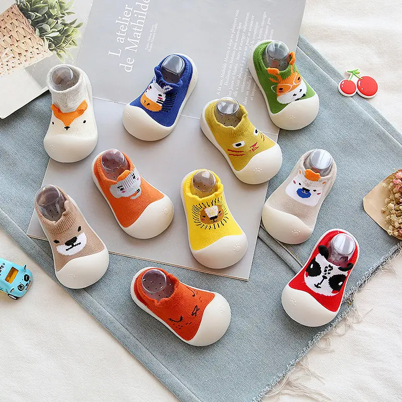3D Knitting Baby Toddler Shoes Room Socks