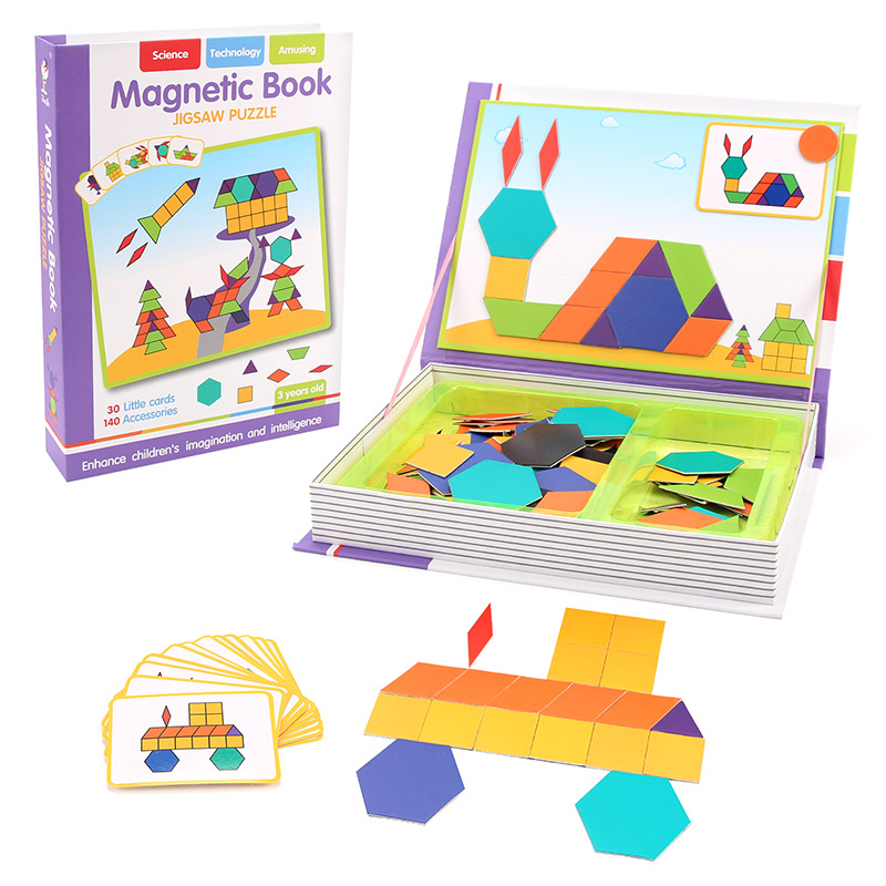 Educational Magnetic Puzzle DIY Toy For Parent-child Play — foto 6