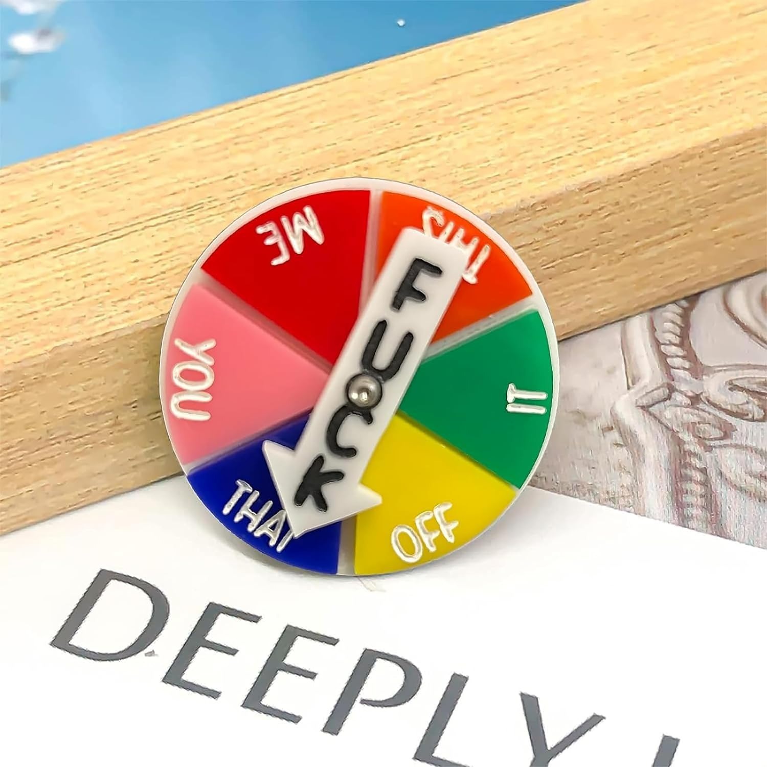 Color Wheel Rotating Magnet Refrigerator Whiteboard