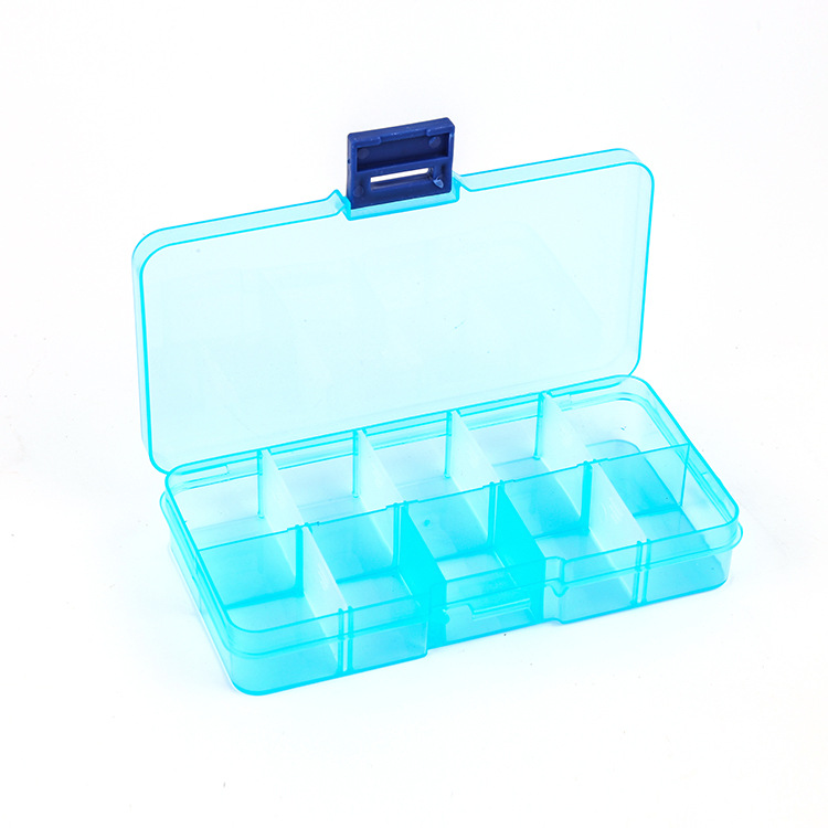 Plastic Detachable Accessories Jewellery Toy Parts Storage Box