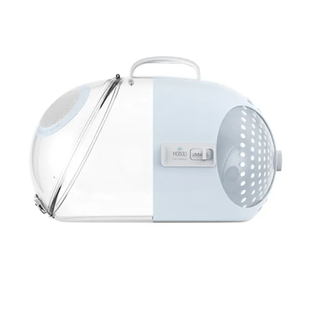 Cat Outing Carry Bag Portable Transparent Space Capsule Cat Capsule Bag Blue - Shop at LoveMi