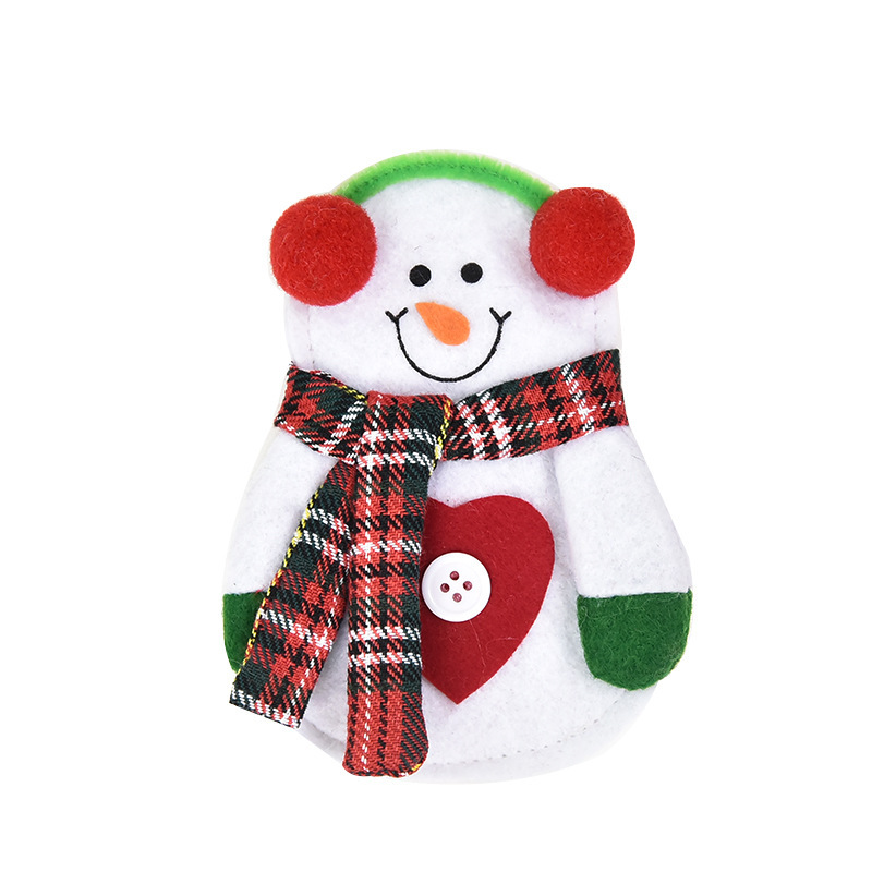 J CZ39 Snowman With Headphones