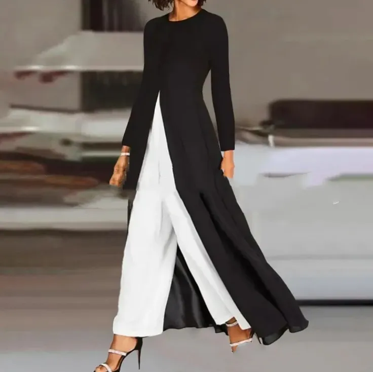 Women's Solid Color Fashion Loose Casual And Comfortable Jumpsuit - Picture 1