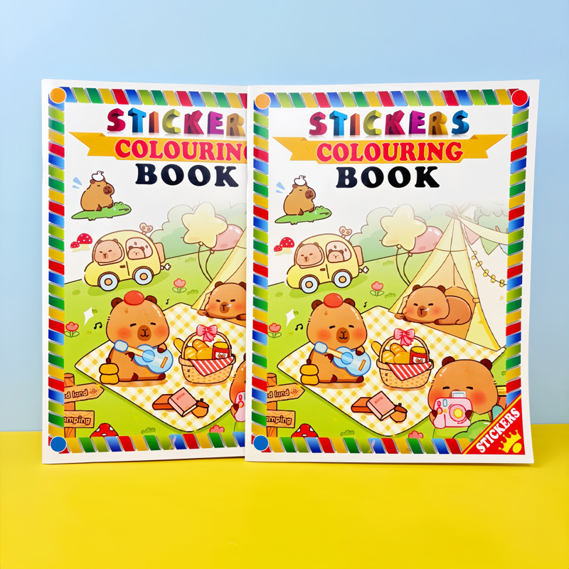 A4 Large Size Notebook Space Children Coloring