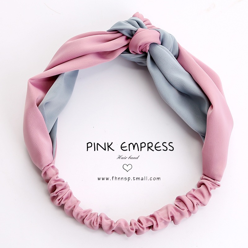 16 Pink Blue Knotting Hairband