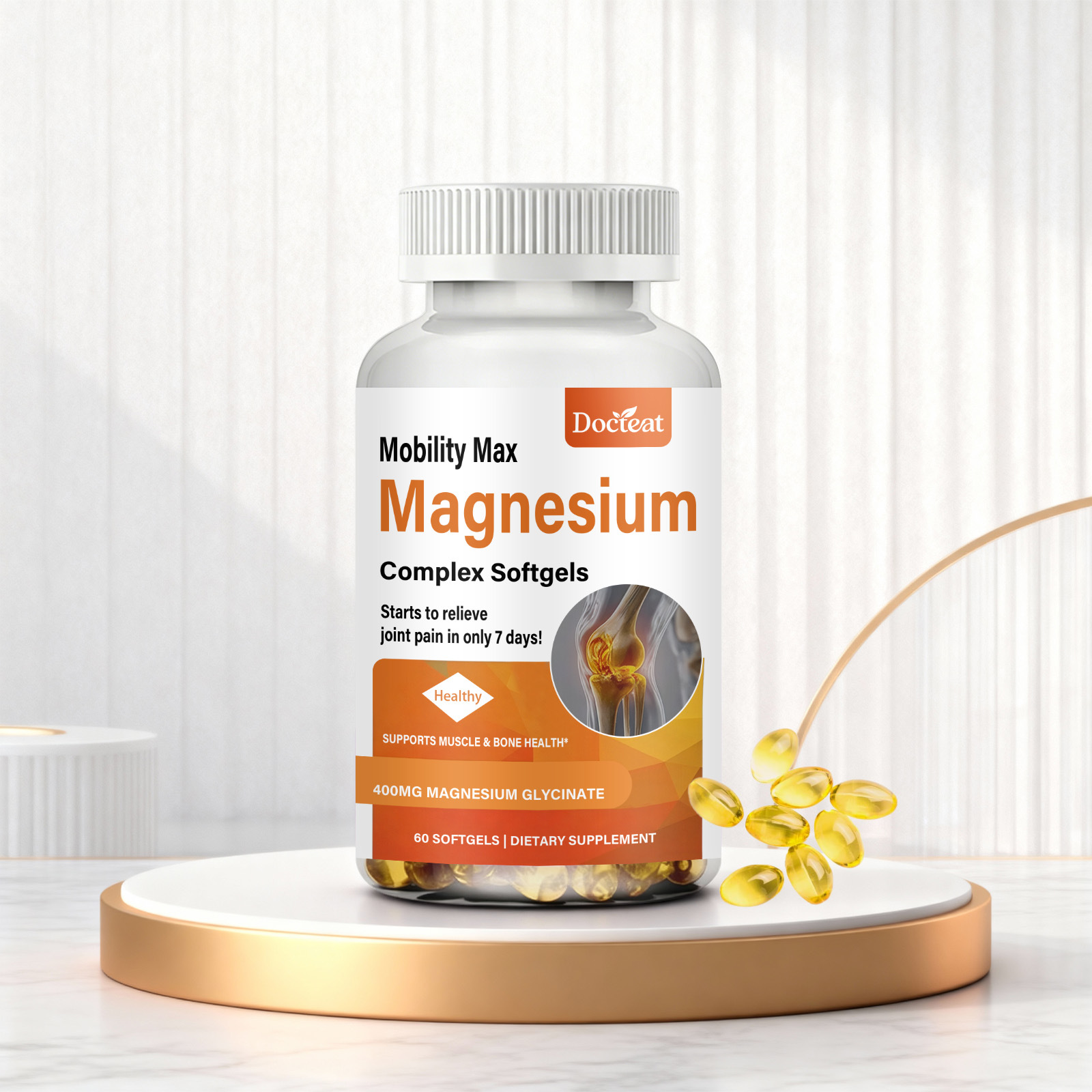 Triple Magnesium Joint Health Support Softgels