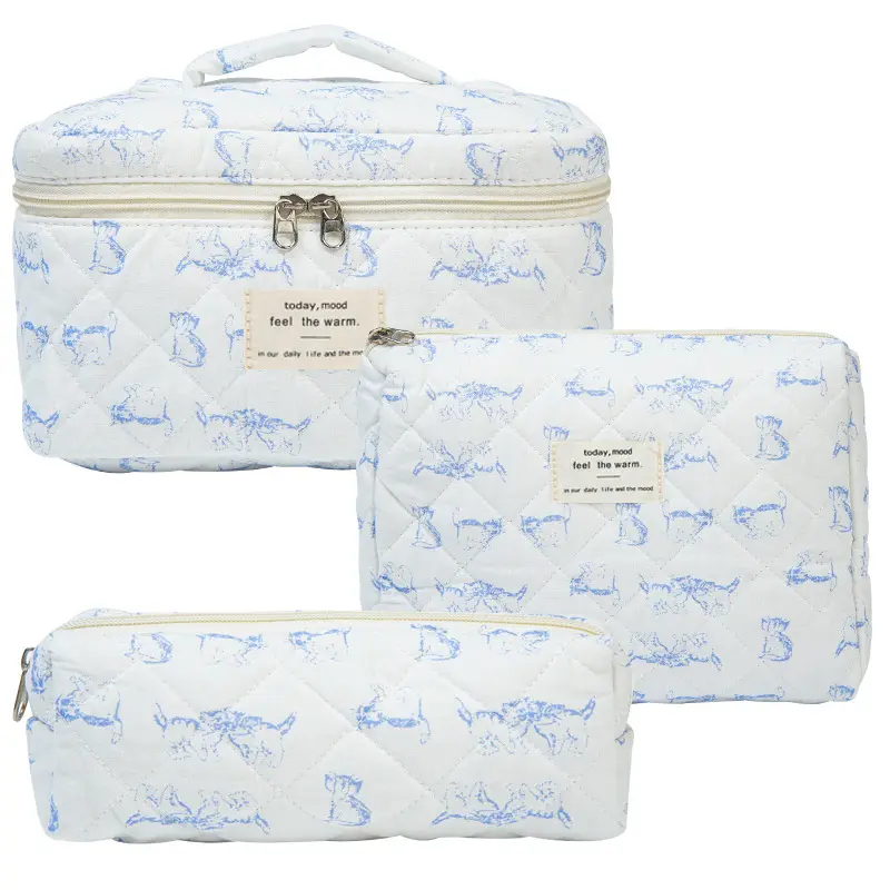 Niche Portable Washbag With Floral Print Instagram