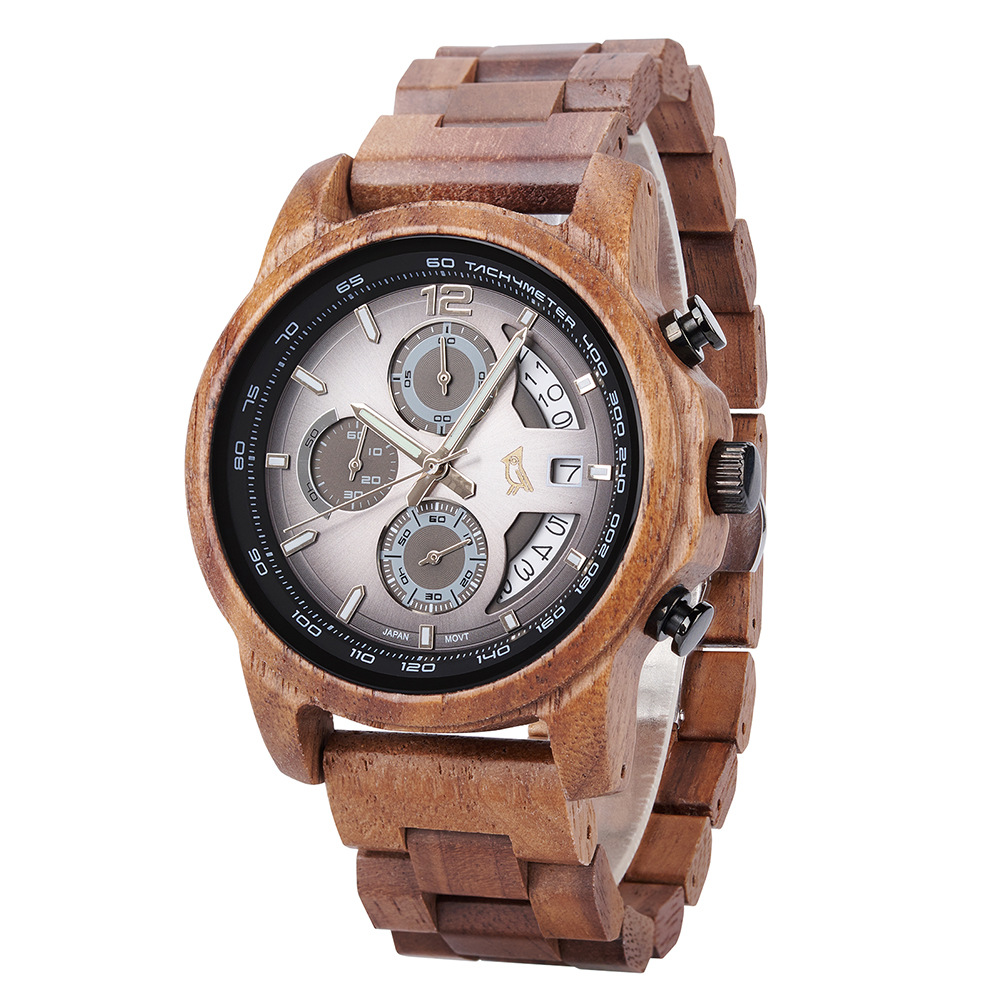 Vintage Wooden Watch For Young Men 7