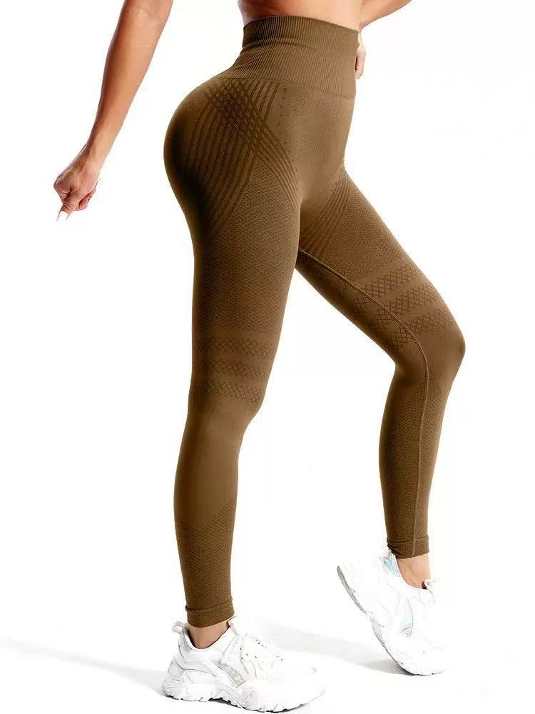 European And American Cross-Border Seamless High-Waist Butt-Lifting Fitness Pants 5