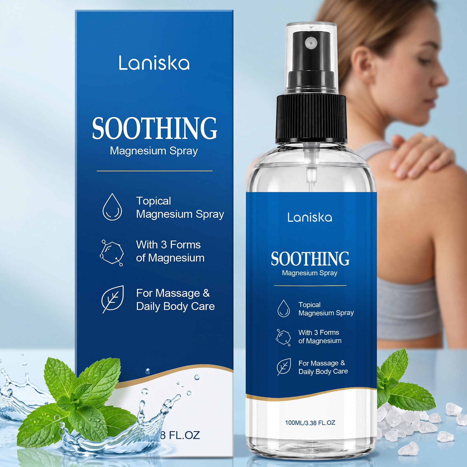 Body Care Massage Spray Refreshing Treatment