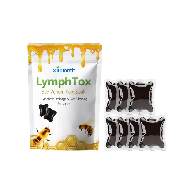 Bee Venom Foot Bath Condensate Beads Moisturizing And Cleaning Foot Body Relaxation Care Foot Bath Beads 7Pcs - Shop at LoveMi