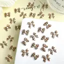Maillard Leopard Bow Nail Accessories view 7