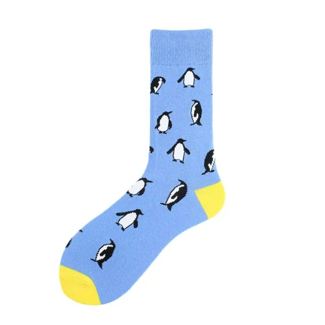 Personality Middle long Stockings Contrast Color Men's Cotton Socks Trend Style 23 - Shop at LoveMi