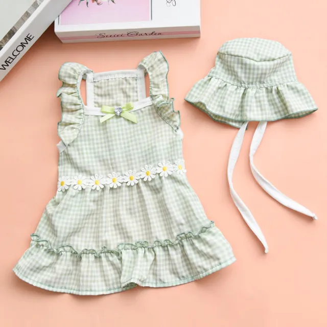 Pet Clothes Cat Summer Thin Vest Sling Mint Green - Shop at LoveMi