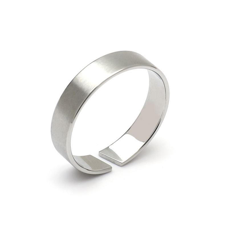 Simple Stainless Steel Ring Ornament