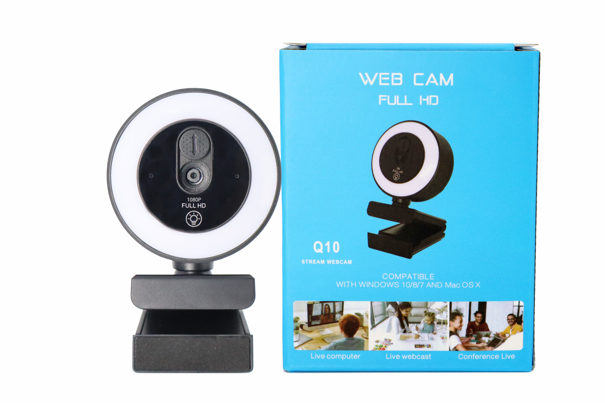 Webcam USB HD 4K Plug and Play
