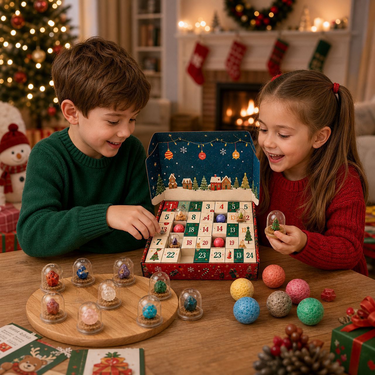 Natural Crystal Educational Christmas Toy For Children