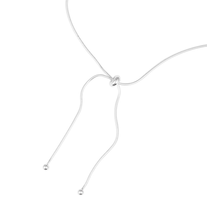 Snake Bone Chain Womens Collarbone Necklace