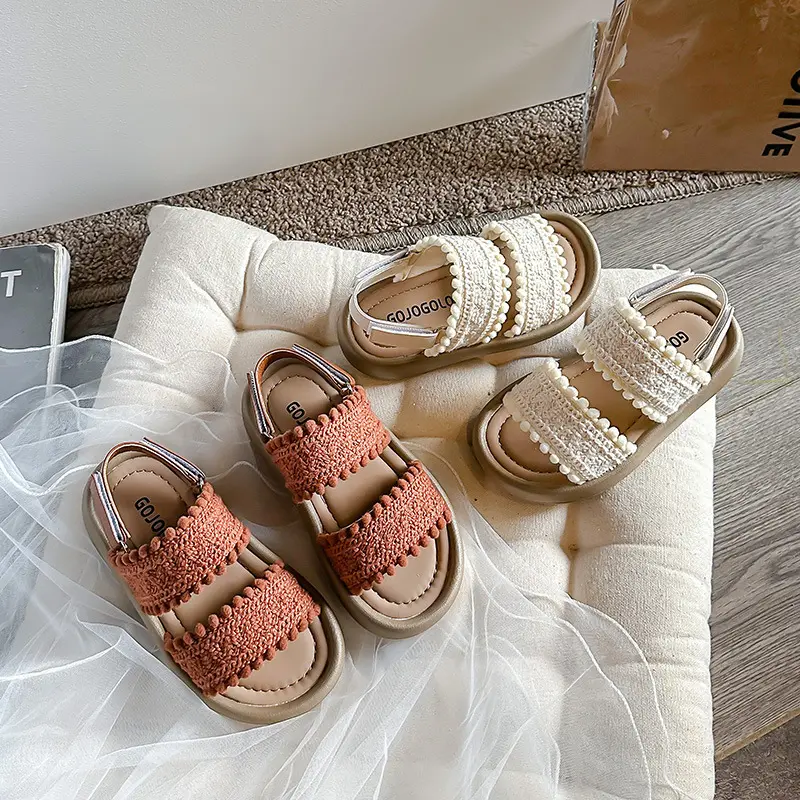 Girls Ethnic-Style Casual Retro Sandals