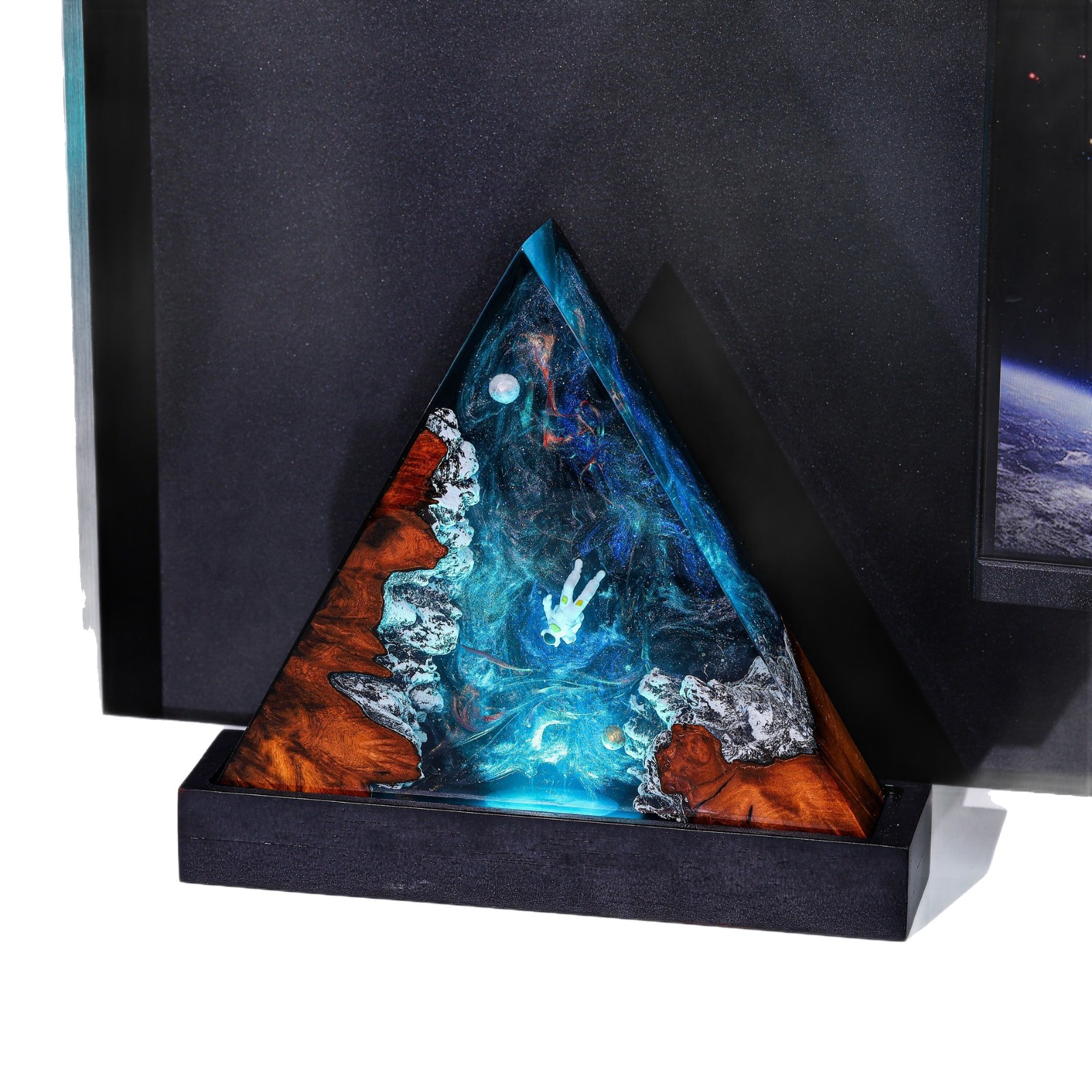 Resin Wooden Night Light, picture 2 of 6