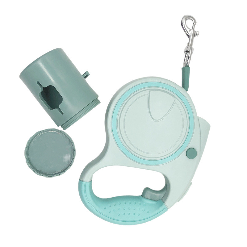 Dog Leash Automatic Retractable With Built-in Light — image 1