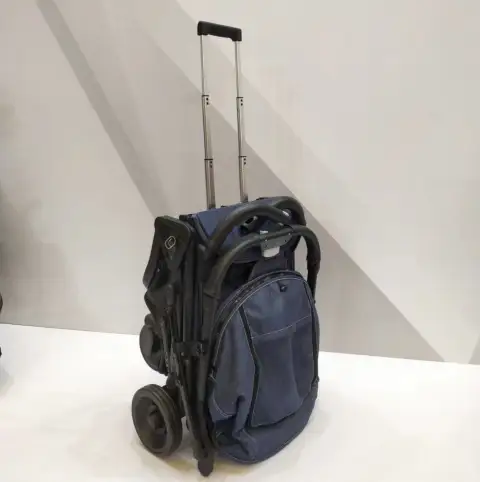Sitting and Lying Easy One-click Folding Baby Stroller